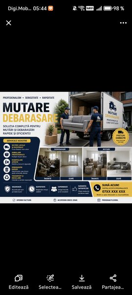 Mutari, debarasari case, birouri, subsoluri.